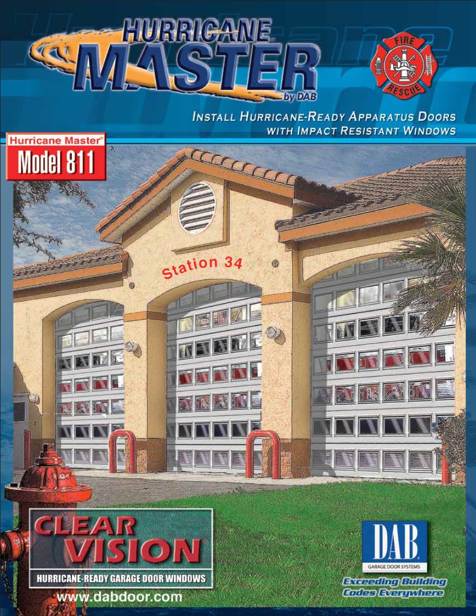 HIW Windows - DAB Garage Door Model 811 Brochure